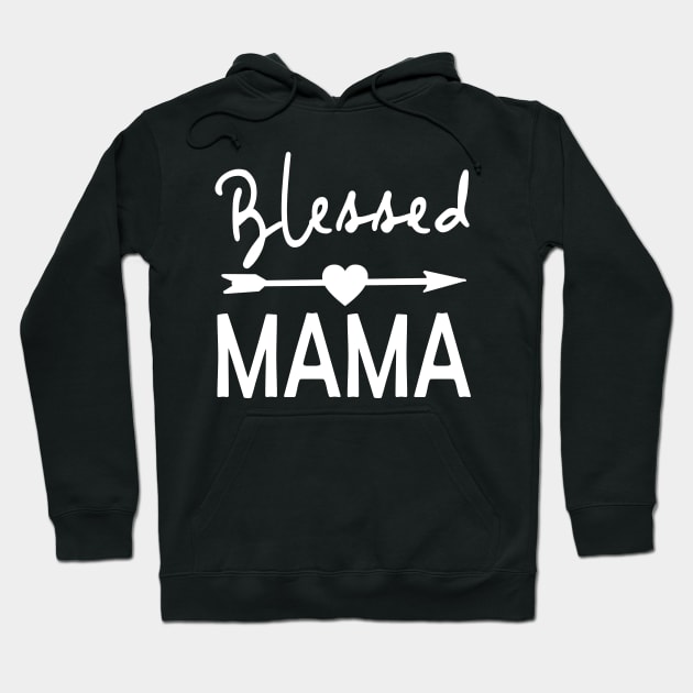 Blessed Mama T shirt Mother Moms Mommy Grandma Women Gifts Hoodie by designready4you